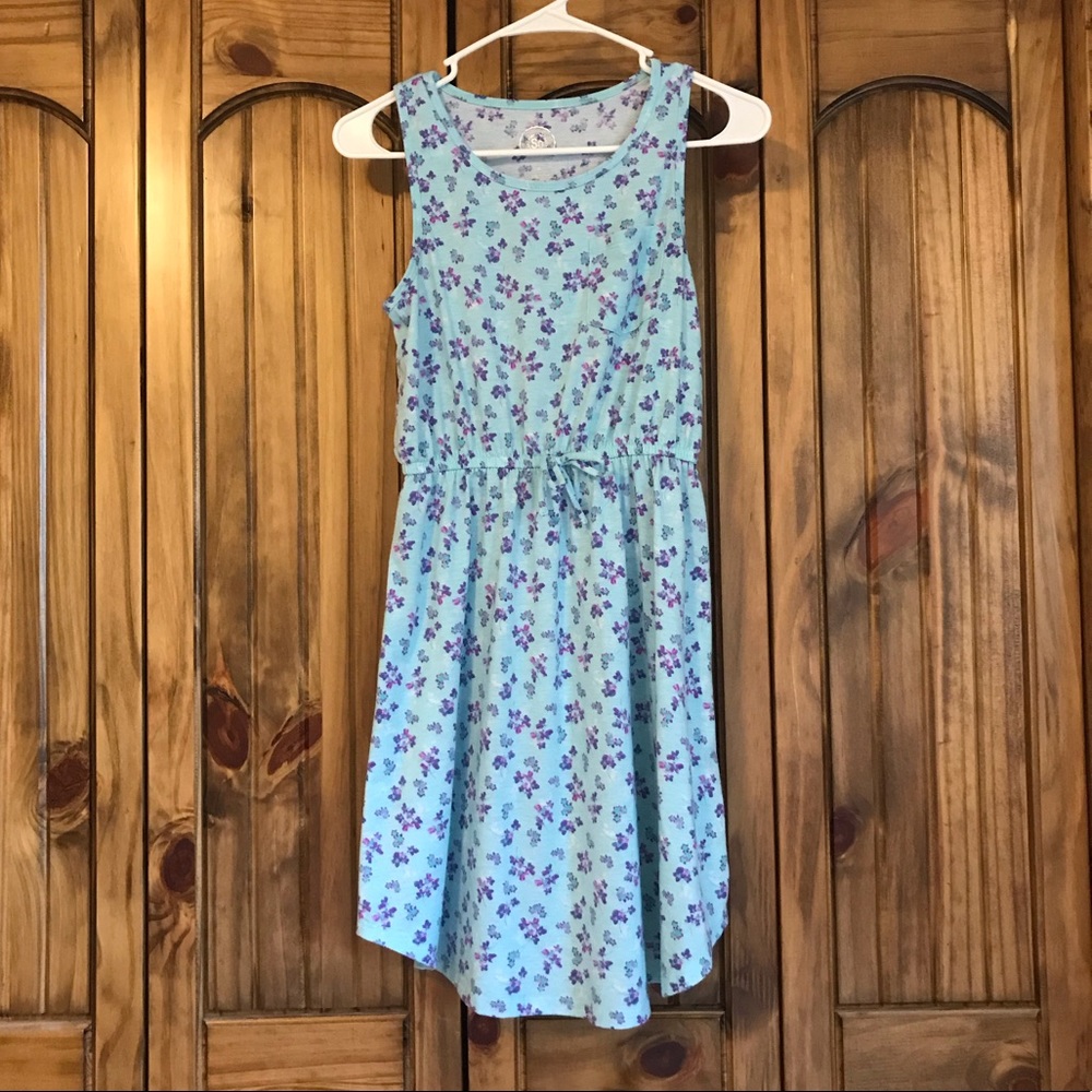 So girls super cute casual floral dress size 14
